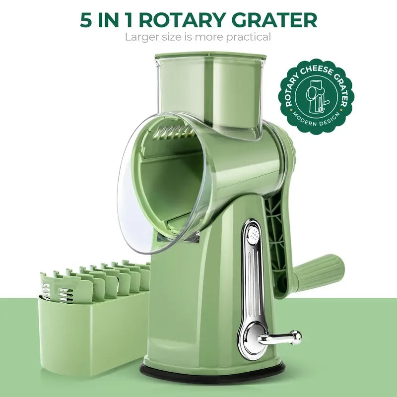 Susteas Hand Crank Rotary Grater