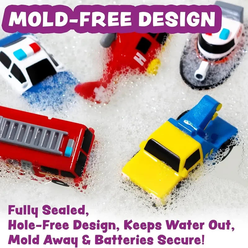 Emergency Car Bath Toys