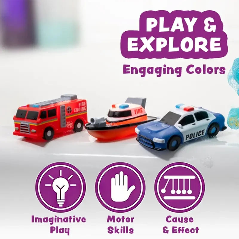 Emergency Car Bath Toys