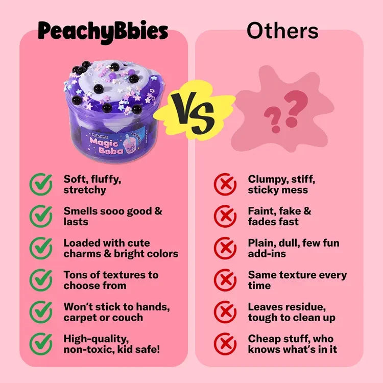 Peachybbies Scented Fidget Slime