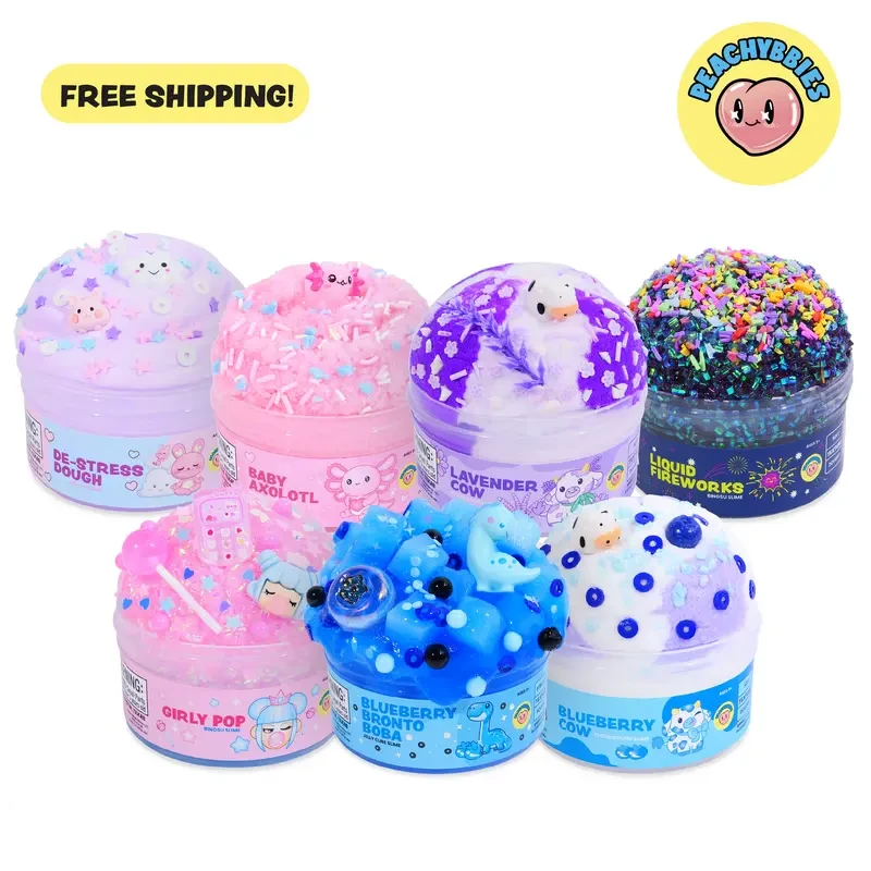 Peachybbies Scented Fidget Slime