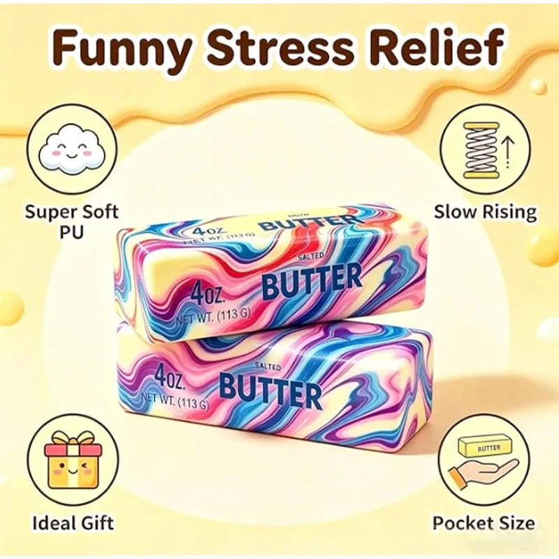 Slow Rising Butter Squishy Toy