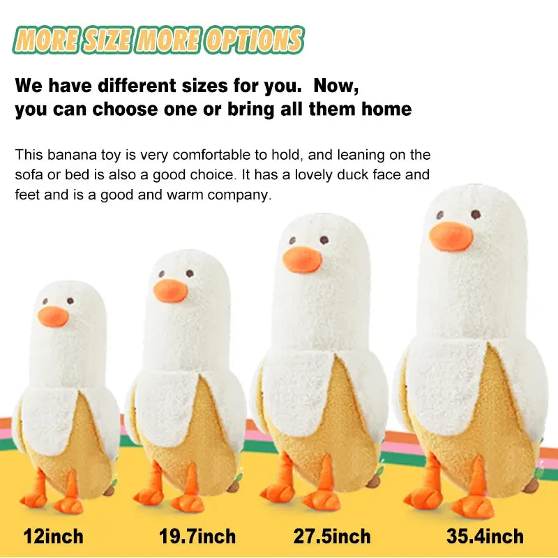 Banana Duck Stuffed Animal