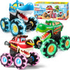 Light Up Push Car Set